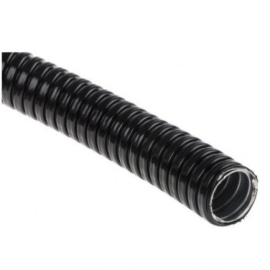 Copex PVC 16mm, Tub Riflat Ignifug Protectie Cablu